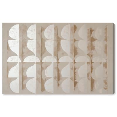 Columnar Shapes I Canvas by Art Remedy, Gallery Wrapped