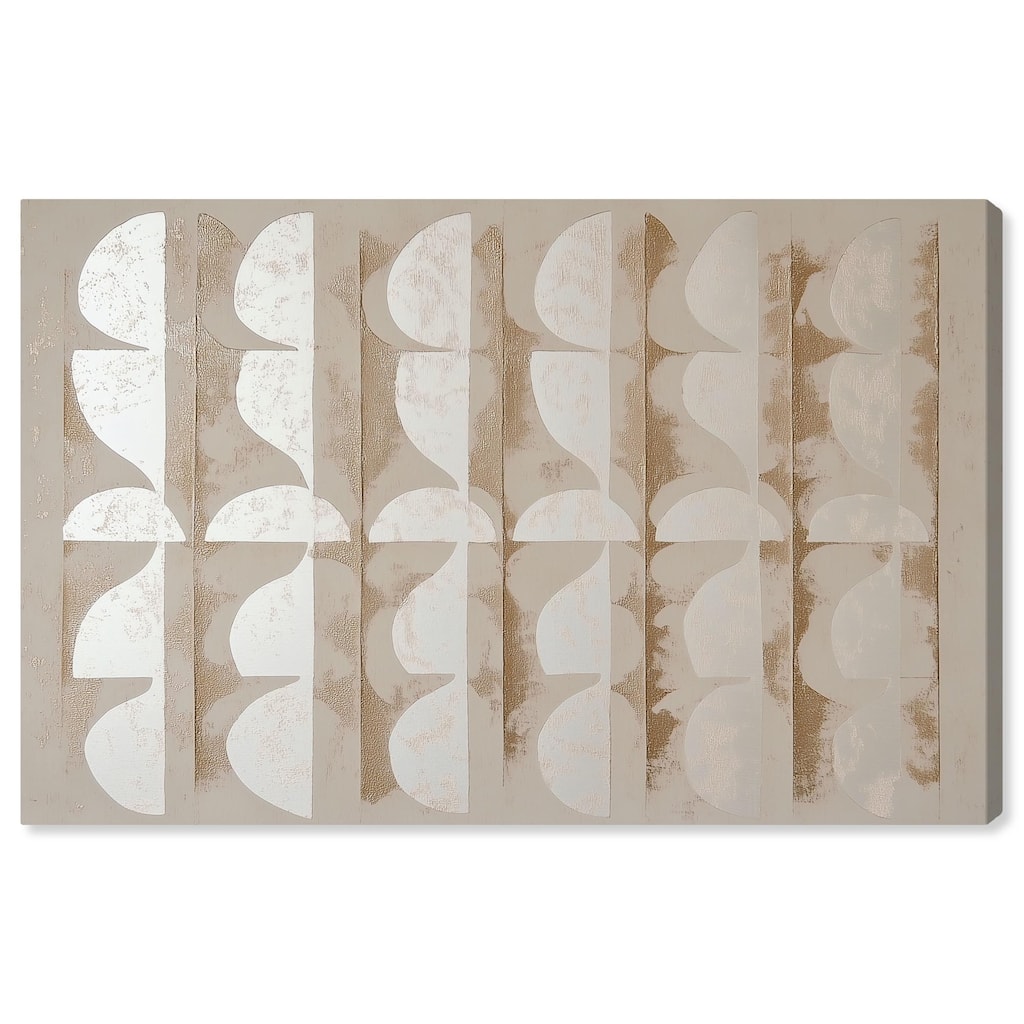 Columnar Shapes I Canvas by Art Remedy, Gallery Wrapped