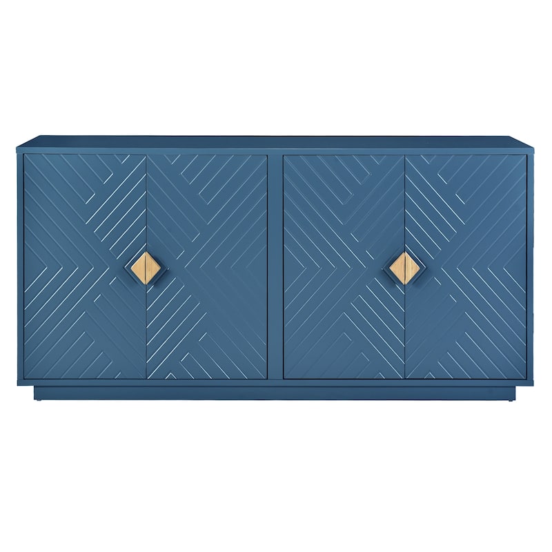 Large Storage Space Sideboard with Adjustable Shelves