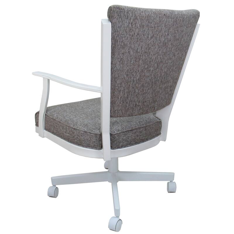 Montana Swivel Metal Dining Caster Chair on Reading Base