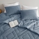 preview thumbnail 4 of 57, Chelsea Square Kyla Double Diamond Quilted Teddy Comforter Set