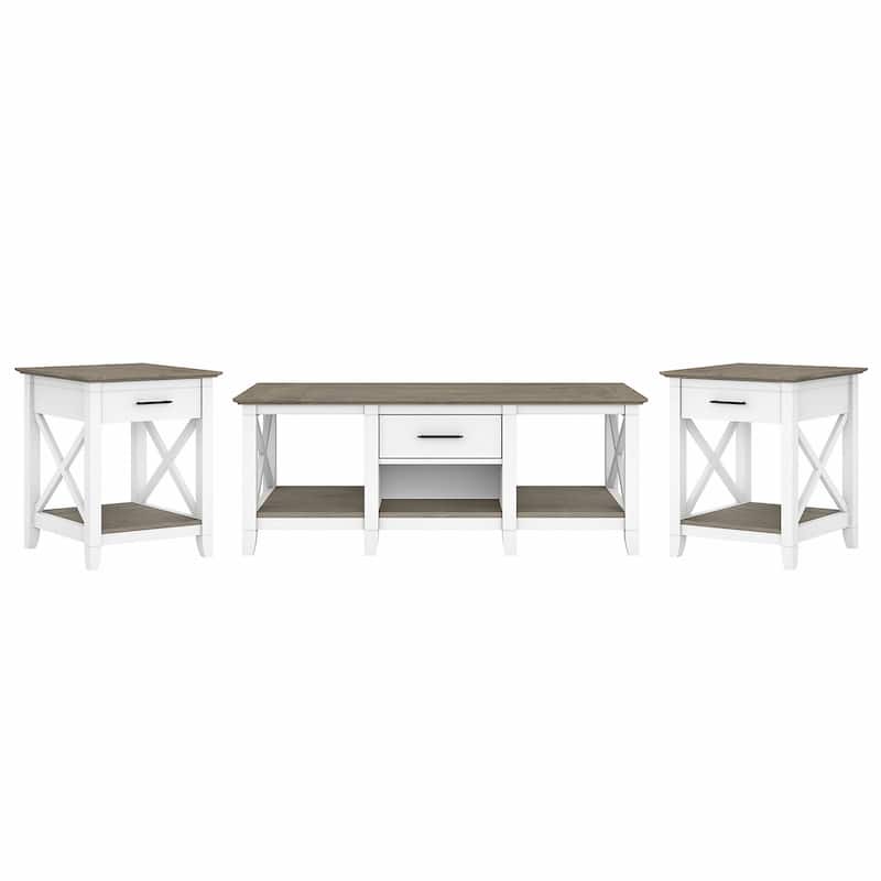 Coffee Table with Set of 2 End Tables