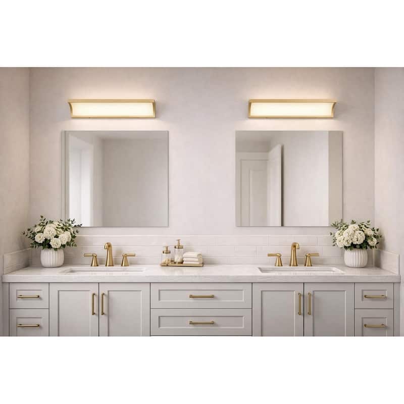 24-Inches Integrated LED Modern/Contemporary Bathroom Vanity Light Bar