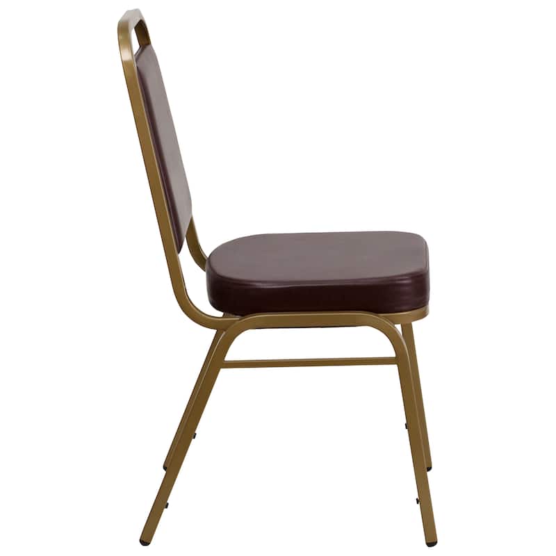 Trapezoidal Back Stacking Banquet Chair with 2.5" Thick Seat - 20.25"D x 17.5"W x 36"H