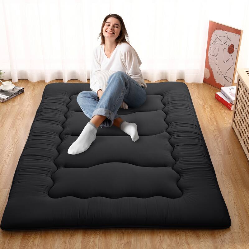 Japanese Futon Floor Mattress, Japanese Style Floor Mattress Sleeping Mattress Pad Tatami Mat
