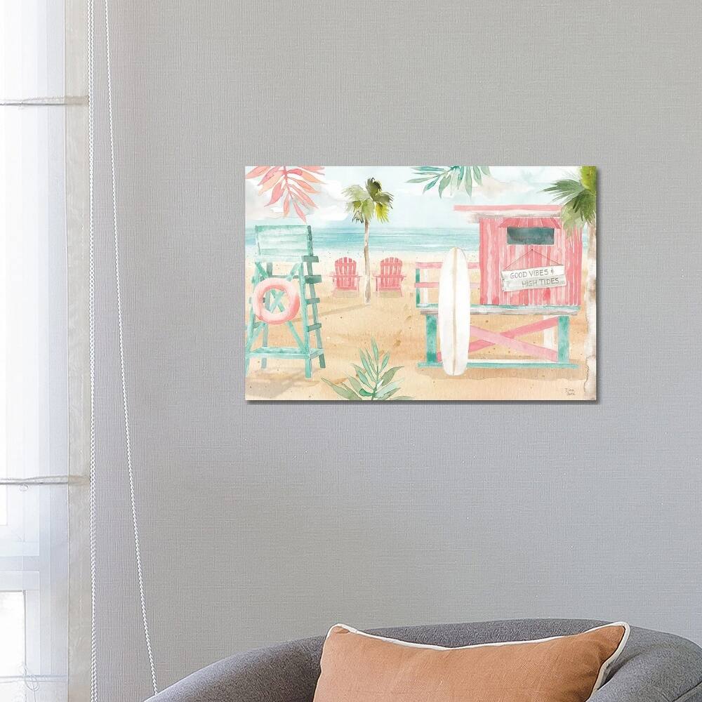 iCanvas "Surfs Up II" by Dina June Canvas Print