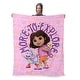 preview thumbnail 33 of 64, Nickelodeon Dora the Explorer Silk Touch Throw Blanket