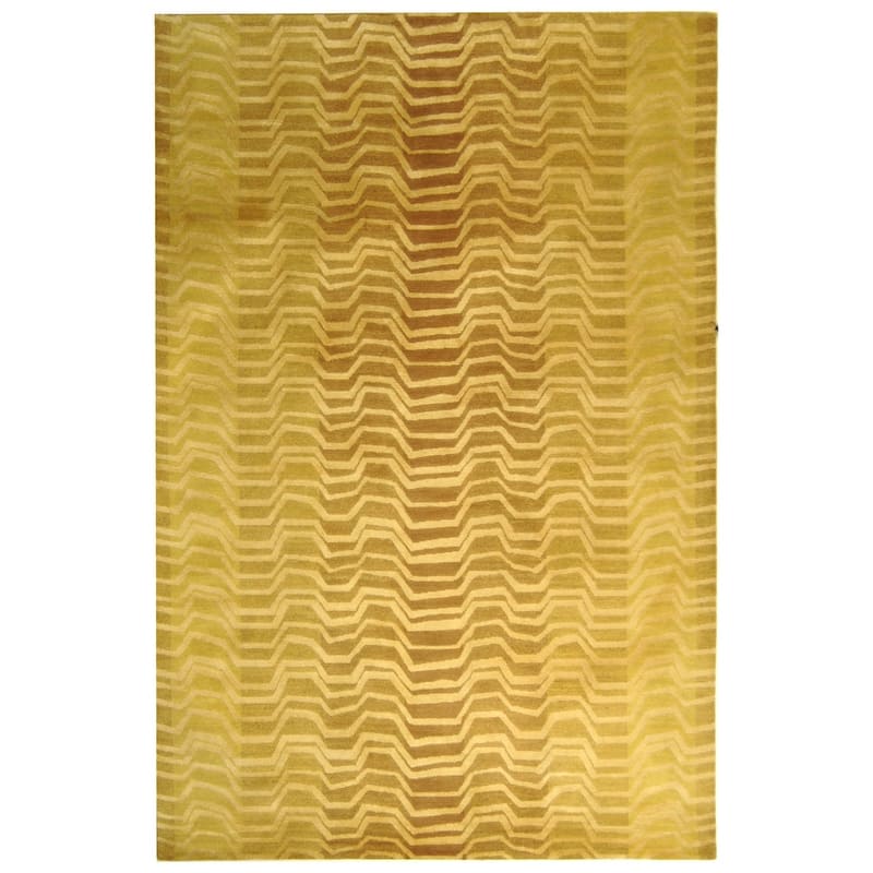 SAFAVIEH Couture Hand-knotted Marjeta Modern Wool Rug