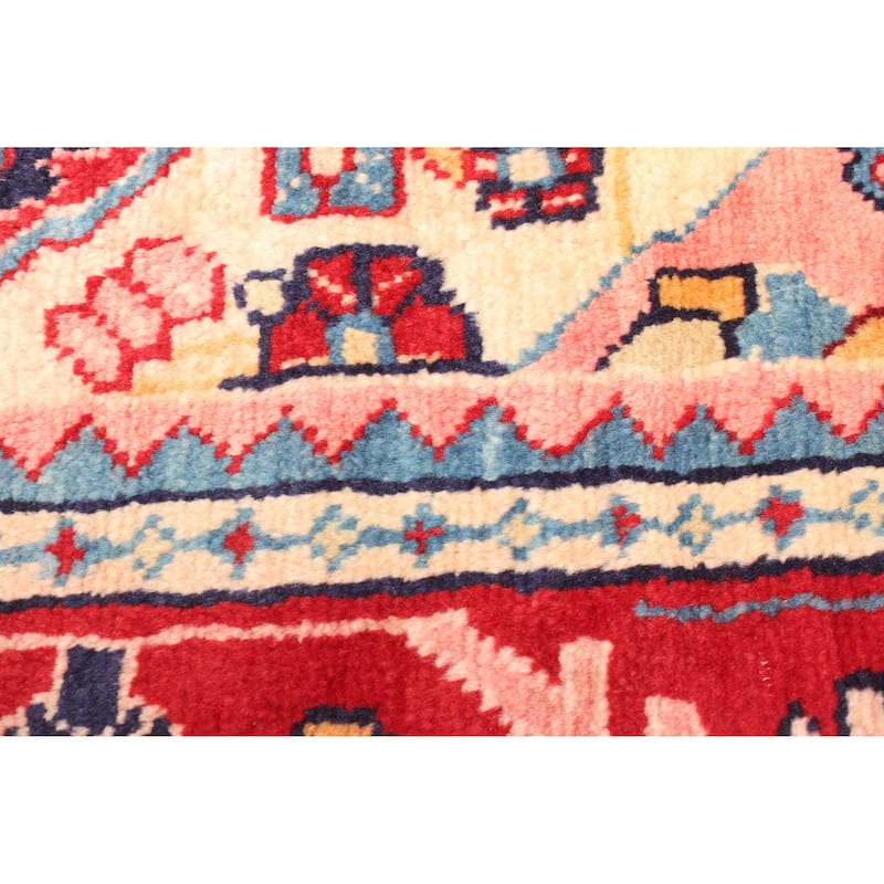 ECARPETGALLERY Hand-knotted Andelz Navy Wool Rug - 4'5 x 7'3