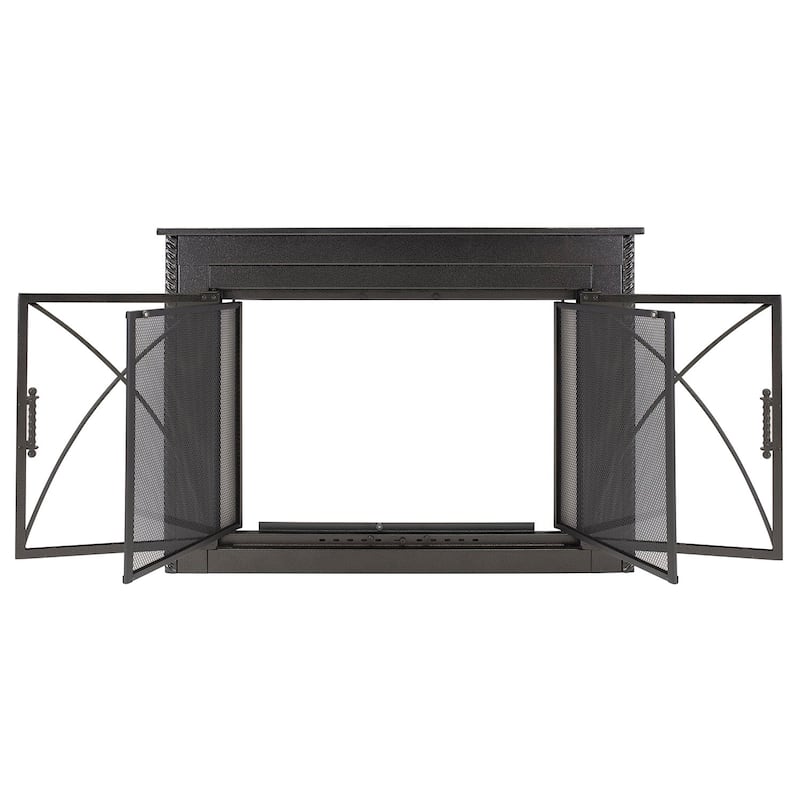 Pleasant Hearth Albus Fireplace Glass Door