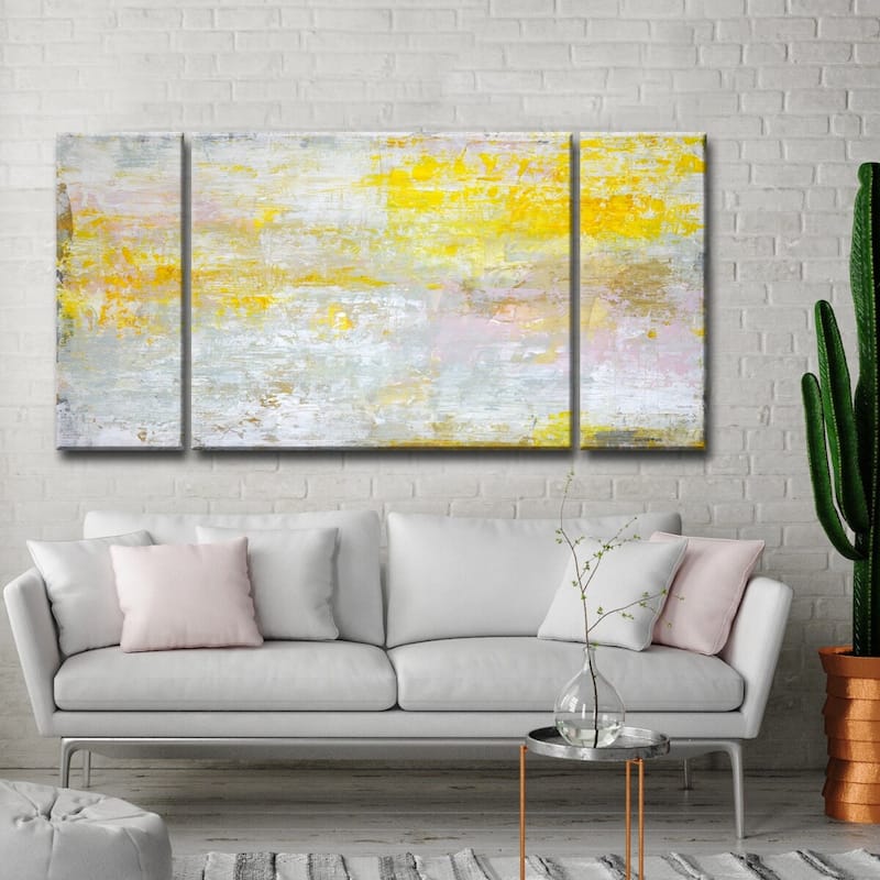 'Sun in my Eyes' 3-Pc Wrapped Canvas Wall Art Set by Norman Wyatt, Jr.