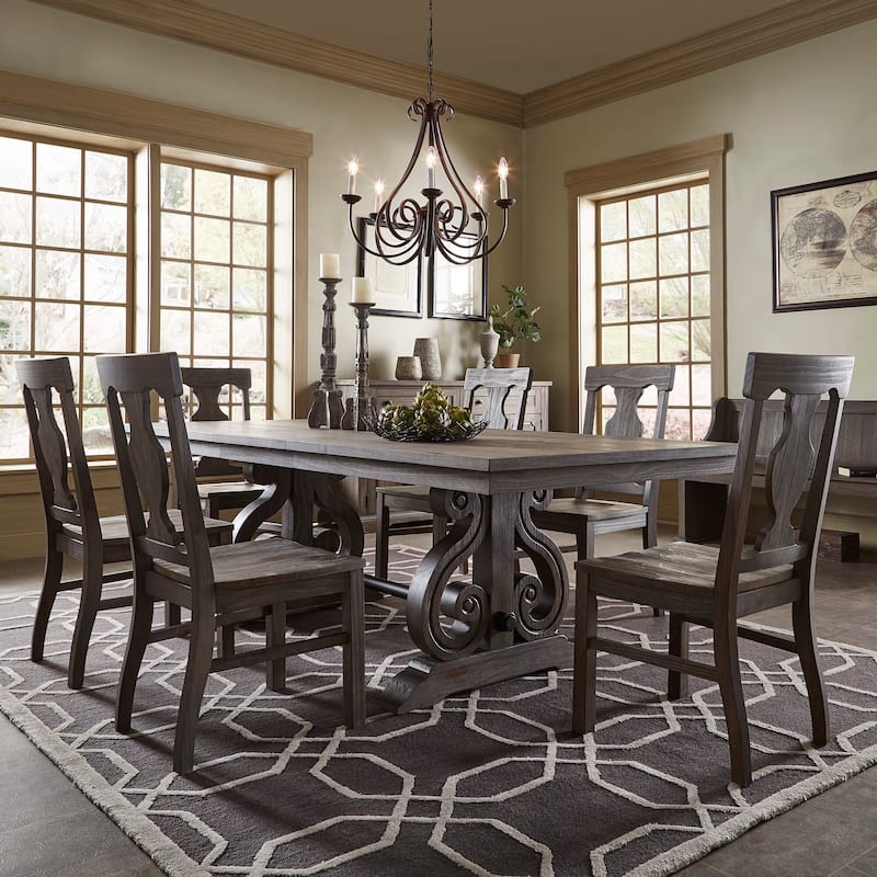 Rowyn Wood Extendable Dining Table or Dining Set by iNSPIRE Q Artisan