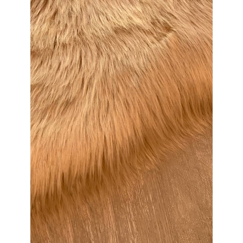 Legacy Home Faux Sheepskin Square Shag Area Rug