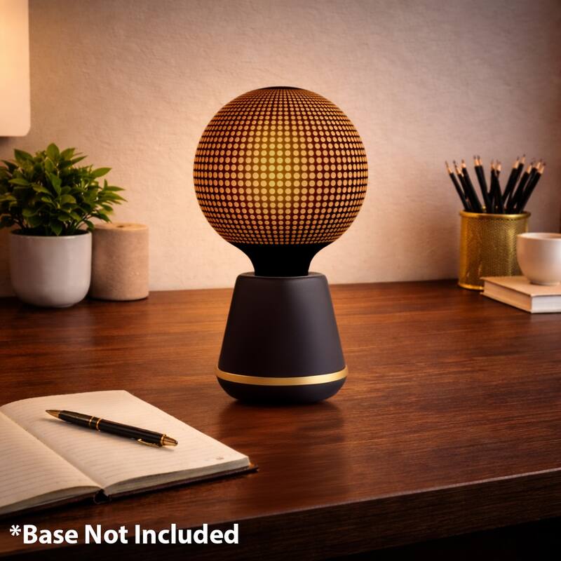 Festive Living G125 Decorative LED Bulb – 1800K Warm Vintage Glow - Art Deco