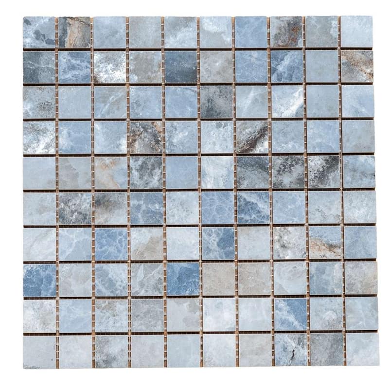 Banff 1x1 Matte Porcelain Grid Mosaic Tile - Floor, Wall & Backsplash