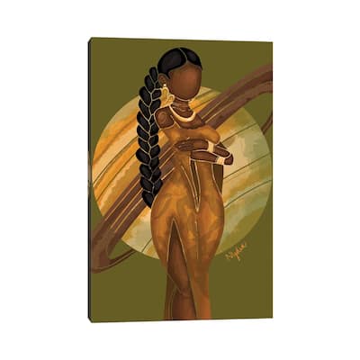 iCanvas "Capricorn" by Colored Afros Art Canvas Print