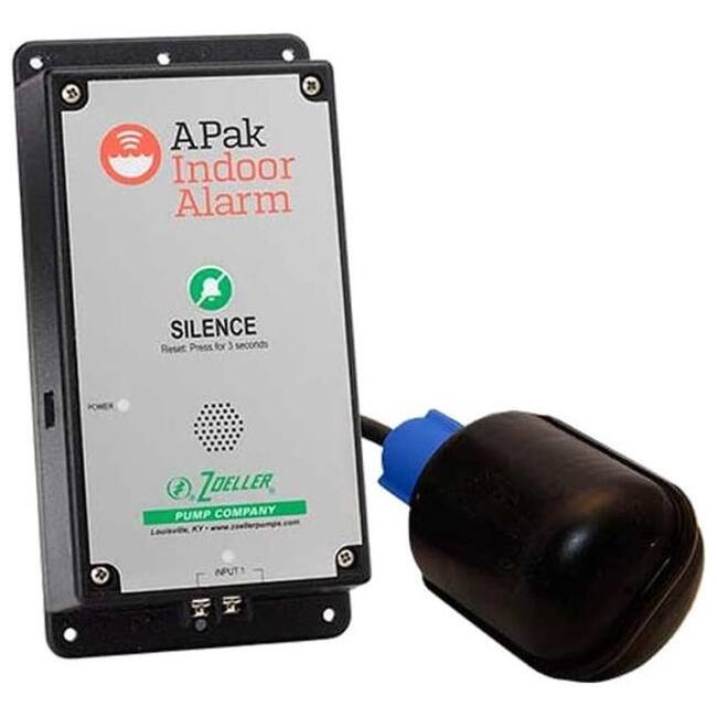 Zoeller APak Control Enabled Indoor Alarm System with Mechanical Float - Natural