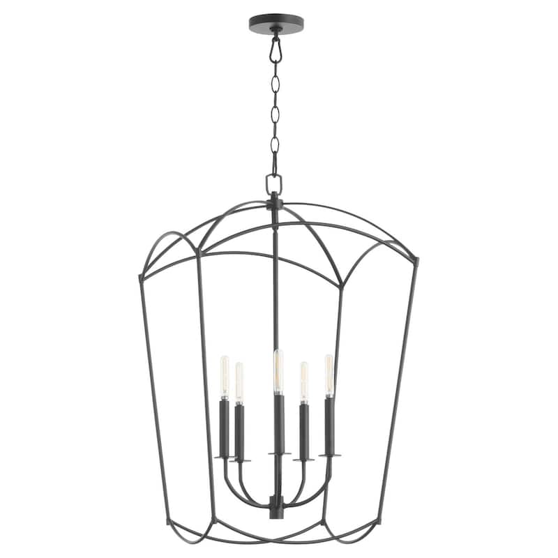 Quorum International 6812-5 Mantle 5 Light 19" Wide Pendant