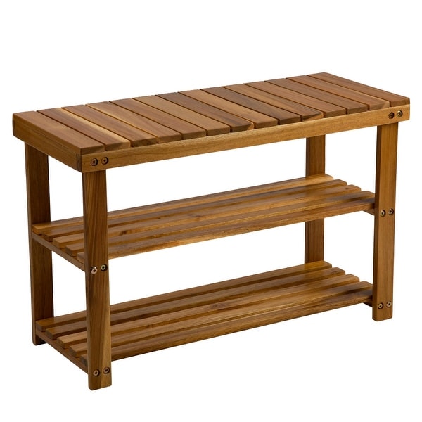 Best wooden shoe rack design on sale