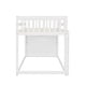 preview thumbnail 14 of 50, Twin over Twin Bunk Bed with 4 Drawers and 3 Shelves