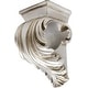 preview thumbnail 8 of 6, Cameau Drapery Sconce, 2-inch Diameter Pewter