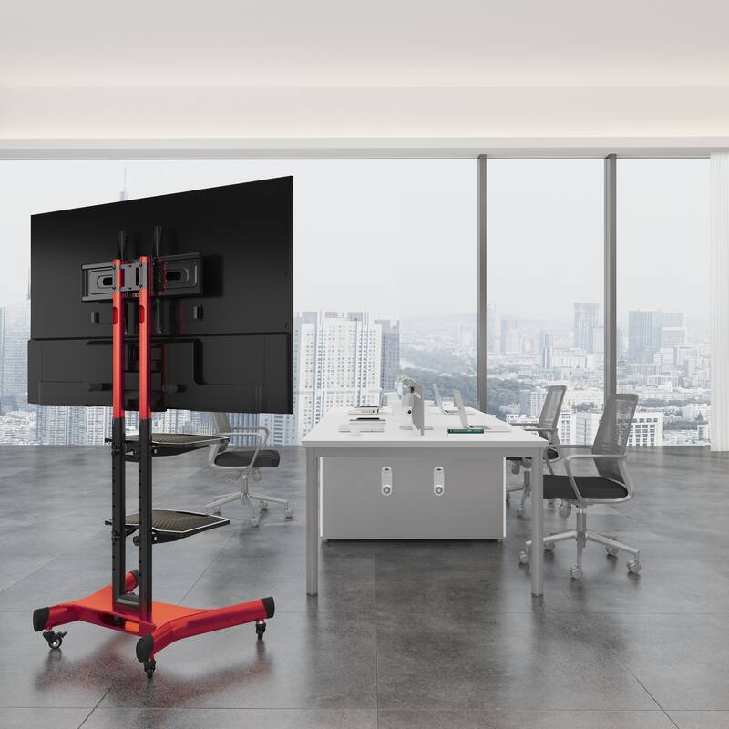 Rotatable height adjustable TV stand for 32–80 inch TVs Max VESA 600x400mm