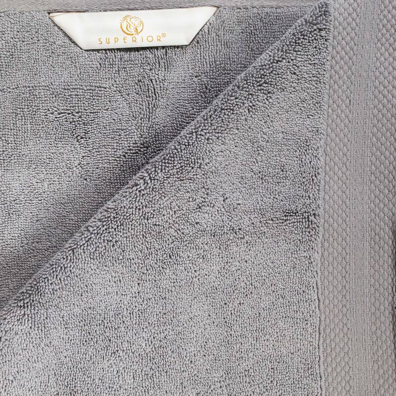 Turkish Cotton 12 Piece Solid Plush Heavyweight Towel Set by Superior