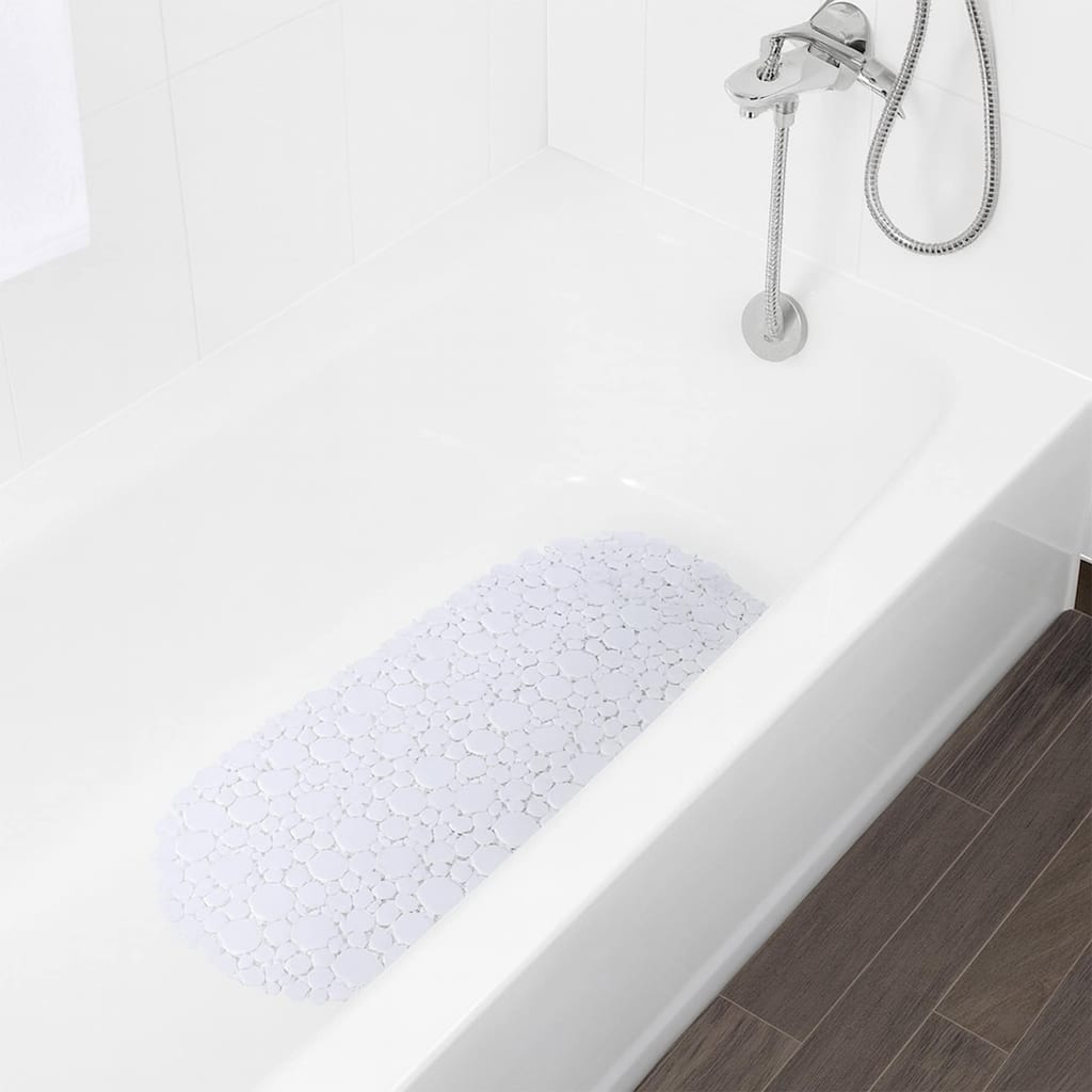 Bubbles Non-Slip Oval Bathtub Mat 28 L x 15 W