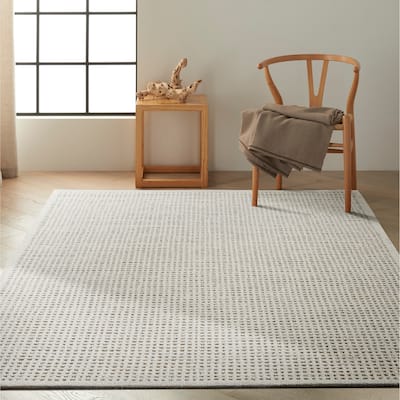 Calvin Klein Volcanic Contemporary Solid Area Rug