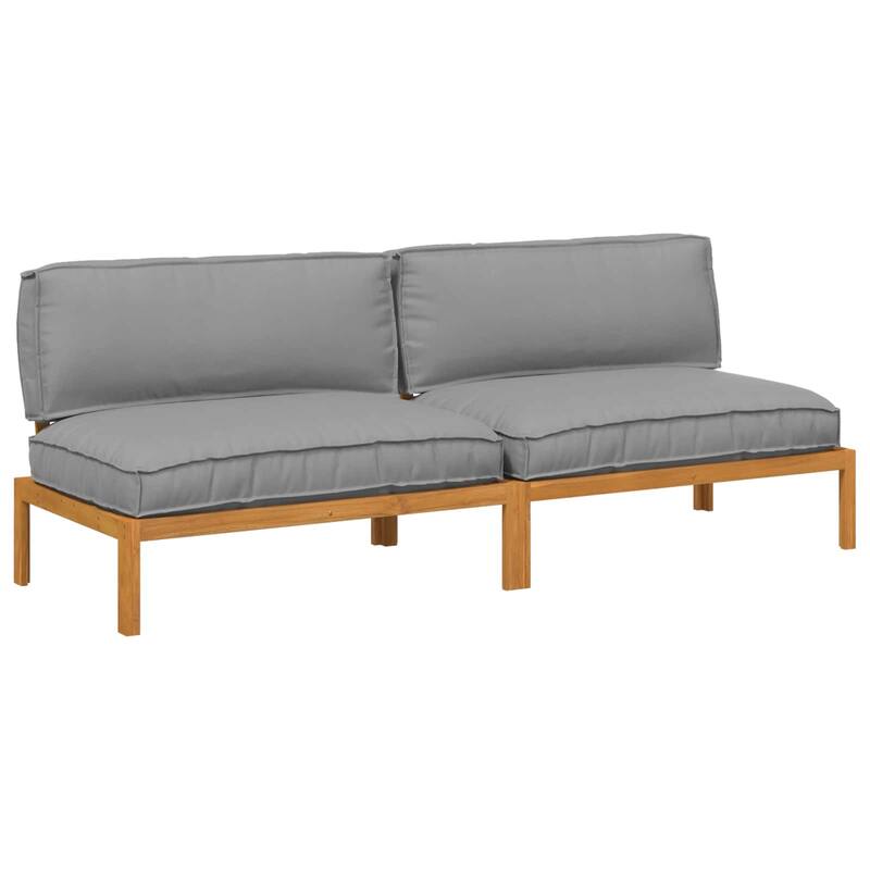 vidaXL Sofa Set in Solid Acacia Wood