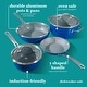 preview thumbnail 29 of 37, Sur La Table Kitchen Essentials 10 Piece PFA Free Titanium Ceramic Nonstick Interior Forged Aluminum Cookware Pots and Pans Set