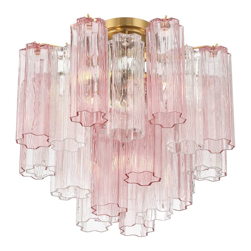 Crystorama Lighting Group ADD-300-SP_CEILING Addis 4 Light 18" Wide