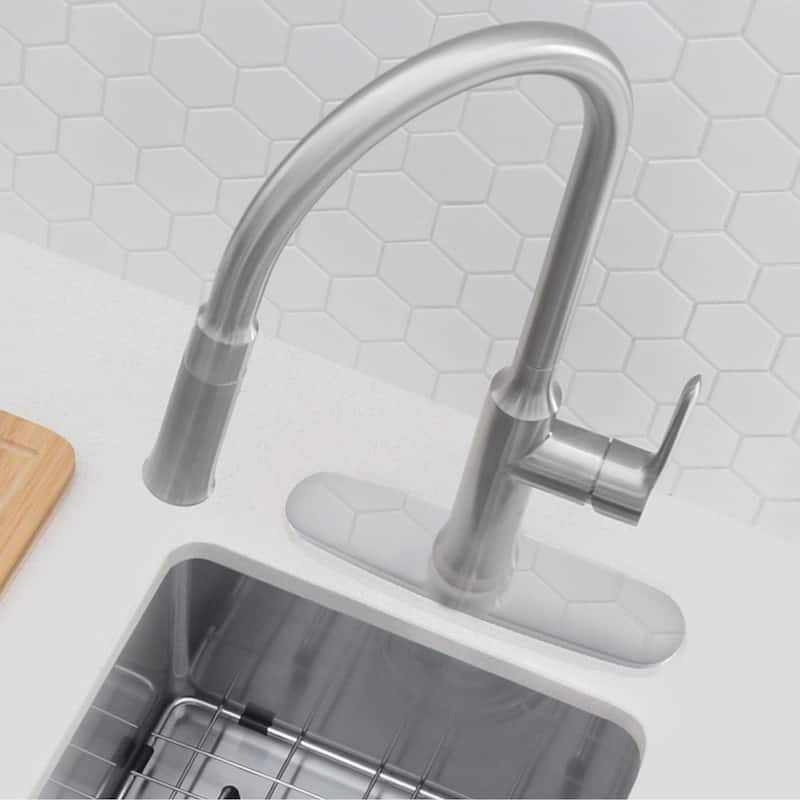 Single Hole 9.75-inch Kitchen Faucet Plate