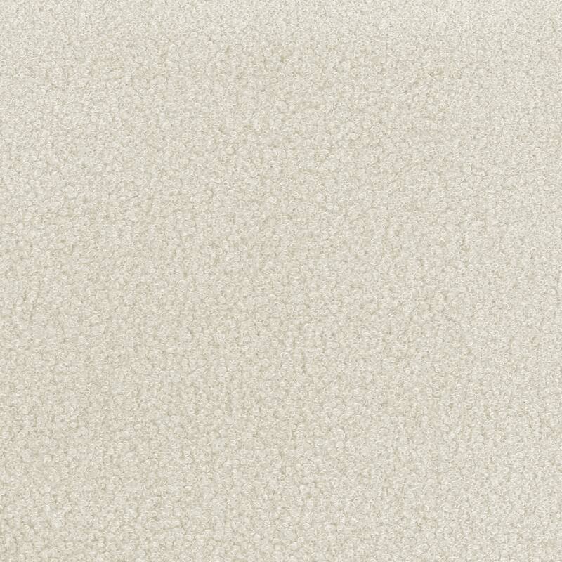 Silas 32.5" Boucle Accent Chair - 1 Matching Pillow, Attached Cushions