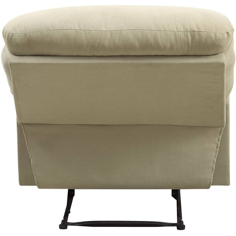 Modern Recliner in Sage Microfiber