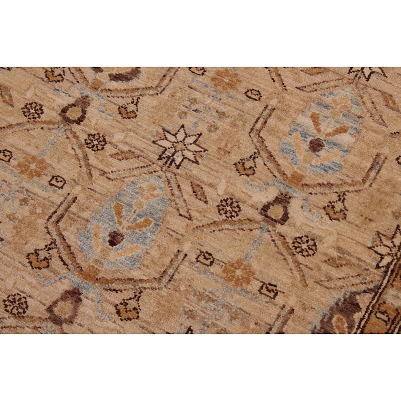 Vintage Herati Bidjar Hand Knotted Wool Rug