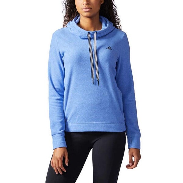 ladies blue adidas hoodie