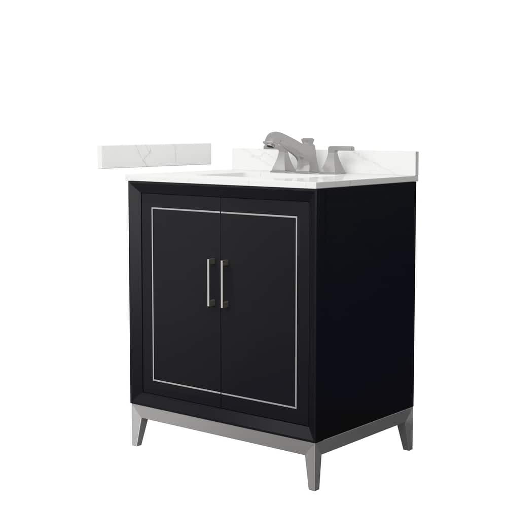 Marlena 30-inch Single Vanity, Quartz Top