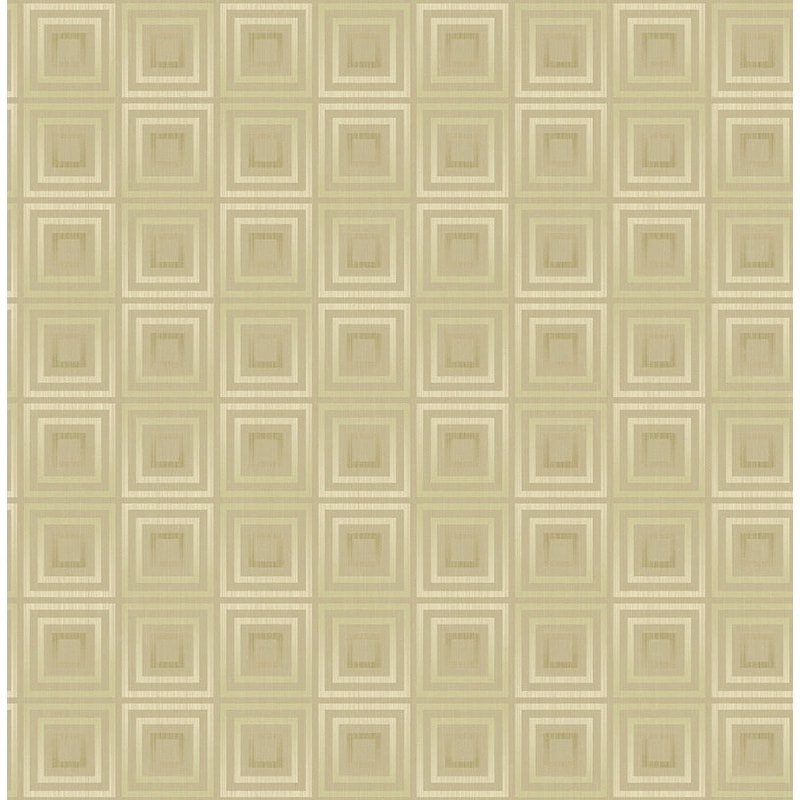 Seabrook Designs Foxtail Tile Geometric Unpasted Wallpaper - 20.5 in W x 33 ft. L