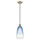 Option Antique Brass / Sapphire Blue