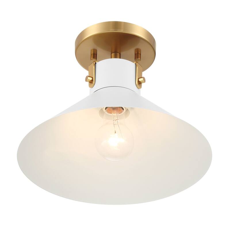 Bellevue SHCF87413 12" Wide Semi-Flush Ceiling Fixture