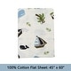 preview thumbnail 10 of 75, 3-Piece Cotton Toddler Sheet Set for Kids Boys & Girls (Animals, Fish, Sports, Floral)