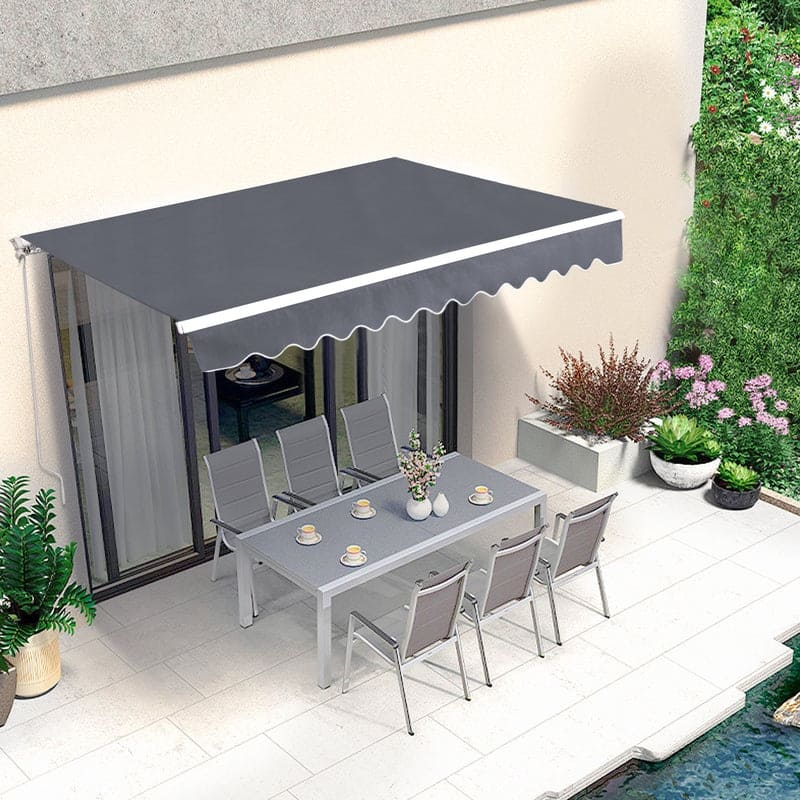 Patio Awning 13x8 Feet Fabric Replacement Sunshade Canopy