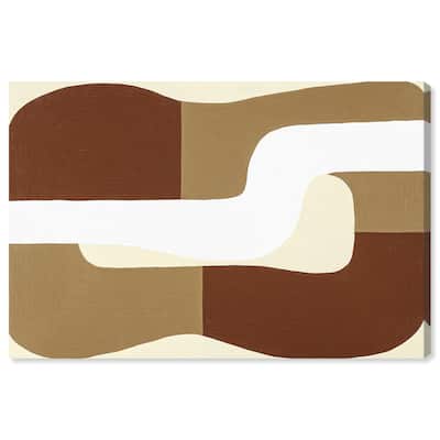 Minimal Wavy III Canvas by Art Remedy, Gallery Wrapped