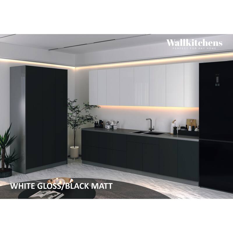 Kitchen Oasis Collection Black Color Base Size 10Ft Wide - 123x50