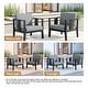 preview thumbnail 172 of 195, Outdoor Teak Solid Wood Patio Furniture Set Loveseat Armchair Table Collection