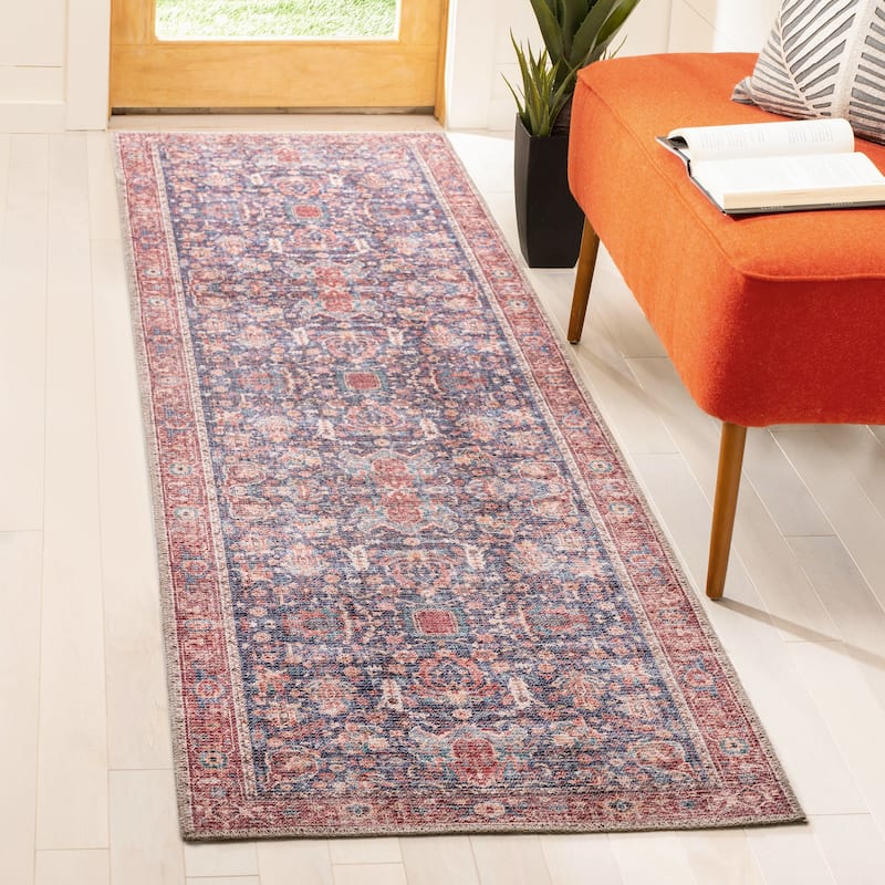 VER02 Vera Collection Multi Power Loomed Indoor Area Rug - 1'6" x 1'6"