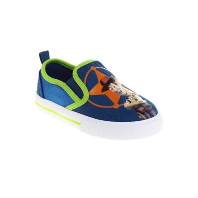Disney Pixar Toy Story Toddler Boys' Slip On Canvas Sneakers