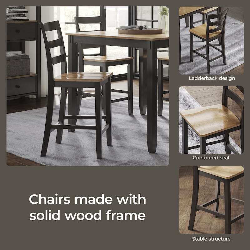 Signature Design by Ashley Gesthaven Counter Height Barstool - 17" W x 21.5" D x 41.38" H