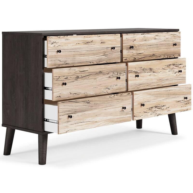 Signature Design by Ashley Piperton Woodgrain 6-drawer Dresser